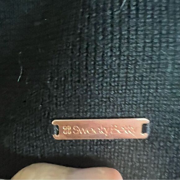 Sweaty Betty Jumper 100% Merino Wool Alpine Tunic Sweater Color Block Size Small - Picture 4 of 11